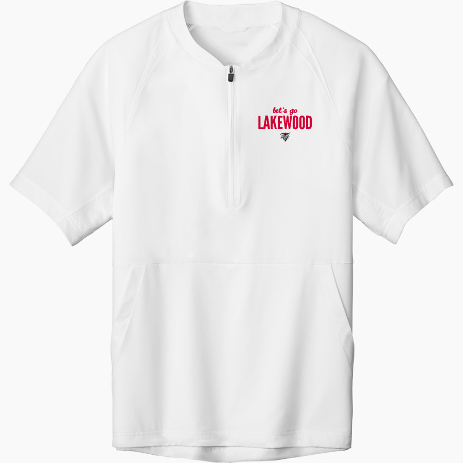 LAKEWOOD HIGH SCHOOL LANCERS <span class="pdp-name-mascot">LAKEWOOD LANCERS</span> Sport-Tek Men's Repeat 1/2-Zip Short Sleeve Jacket