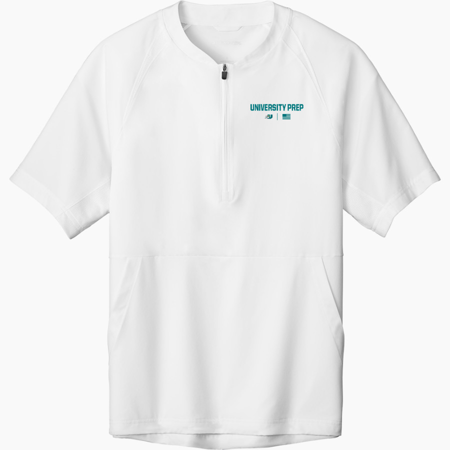 University Prep Mustangs Sport-Tek Men's Repeat 1/2-Zip Short Sleeve Jacket