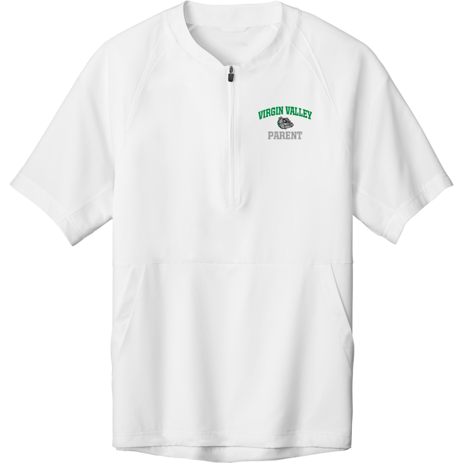 VIRGIN VALLEY HIGH SCHOOL BULLDOGS <span class="pdp-name-mascot">VIRGIN VALLEY BULLDOGS</span> Sport-Tek Men's Repeat 1/2-Zip Short Sleeve Jacket