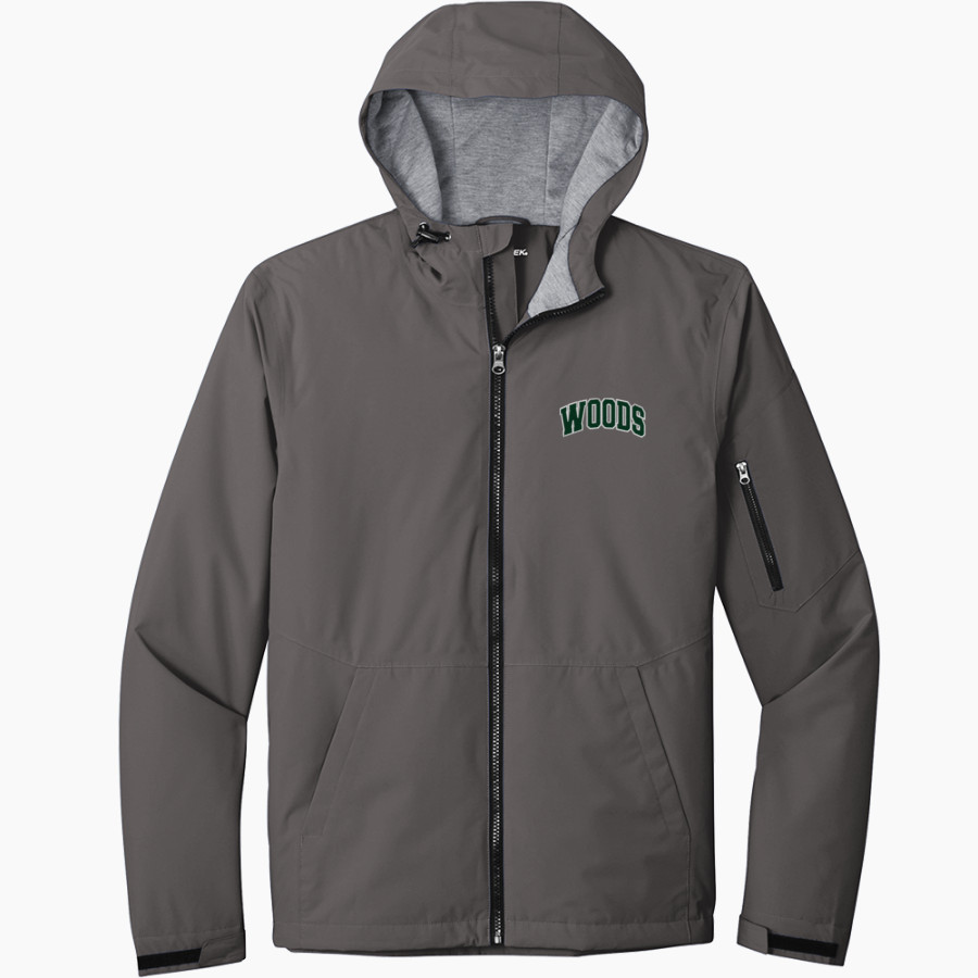 Woods Charter Wolves Sport-Tek Men's Waterproof Insulated Jacket