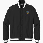 ISANTI HIGH SCHOOL WARRIORS <span class="pdp-name-mascot">SANTEE WARRIORS</span> Sport-Tek Men's Insulated Bomber Jacket Front Thumbnail
