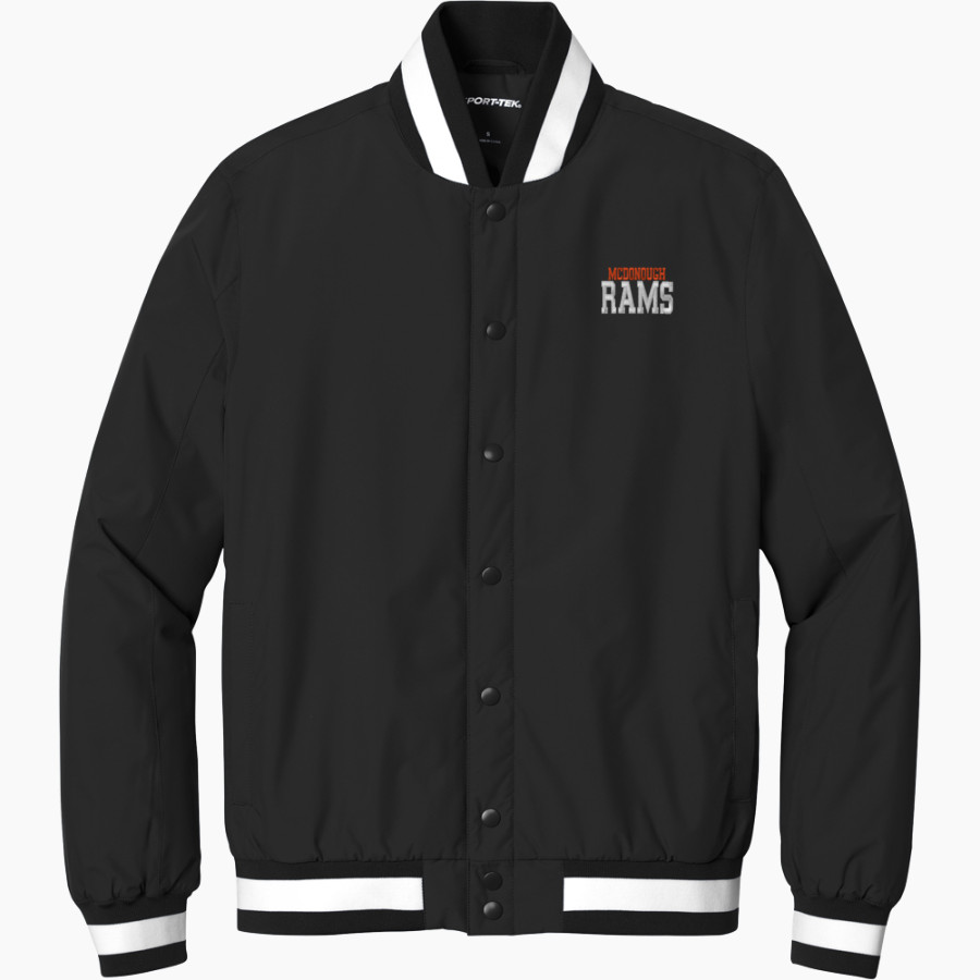 McDonough Rams Sport-Tek Men's Insulated Bomber Jacket