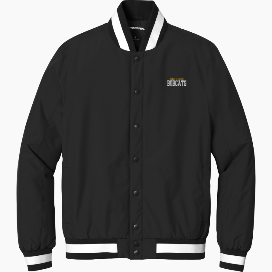 ROBERT C HATCH HIGH SCHOOL BOBCATS <span class="pdp-name-mascot">ROBERT C HATCH BOBCATS</span> Sport-Tek Men's Insulated Bomber Jacket