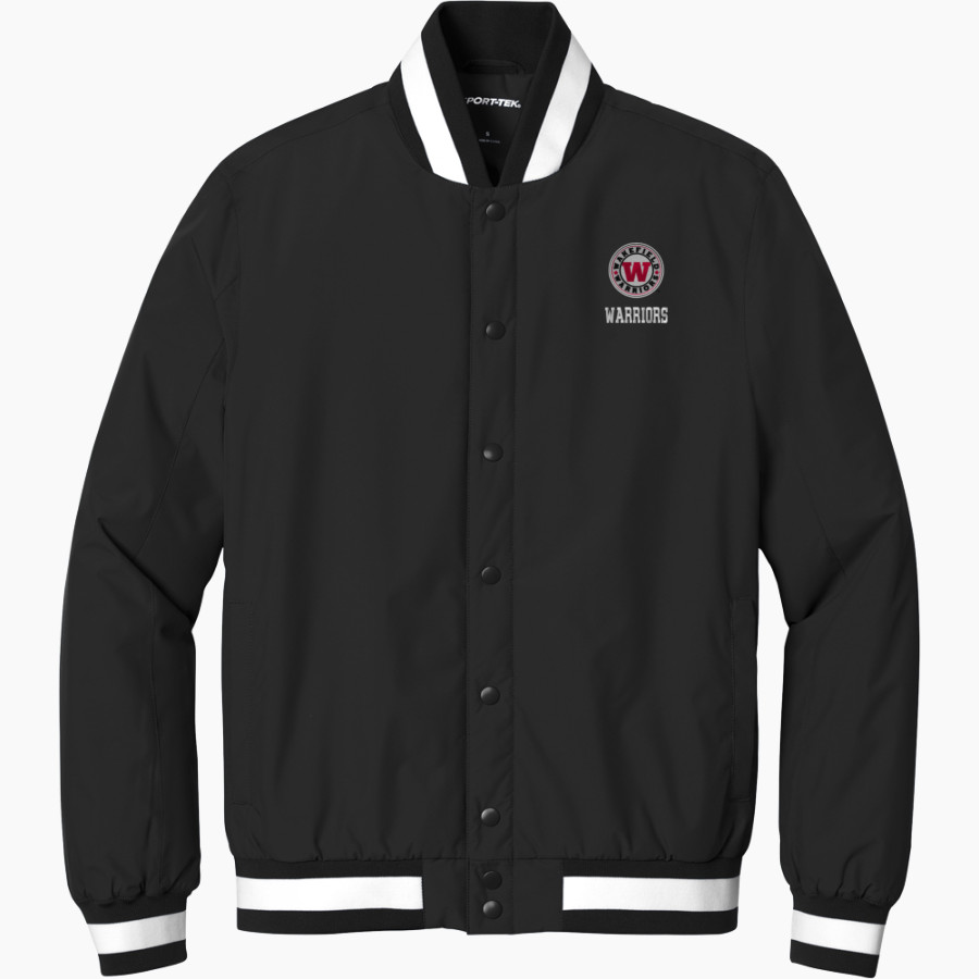 WAKEFIELD HIGH SCHOOL WARRIORS <span class="pdp-name-mascot">WAKEFIELD WARRIORS</span> Sport-Tek Men's Insulated Bomber Jacket