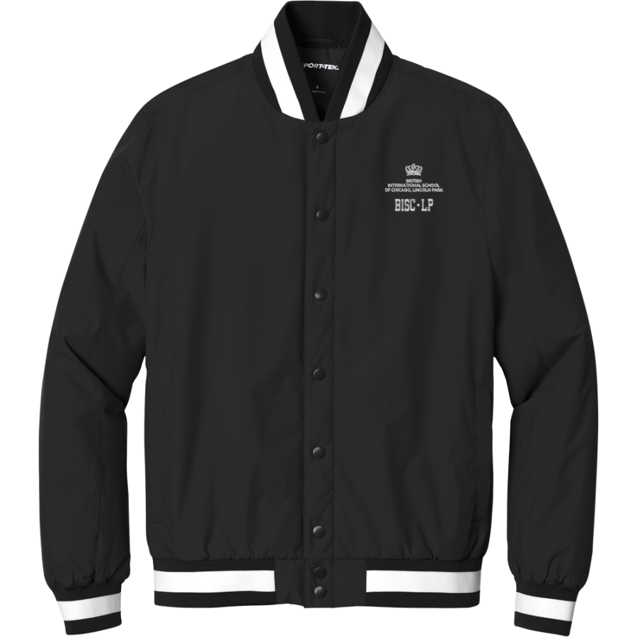 BIS Bulldogs <span class="pdp-name-mascot">British International School of Chicago Bulldogs</span> Sport-Tek Men's Insulated Bomber Jacket