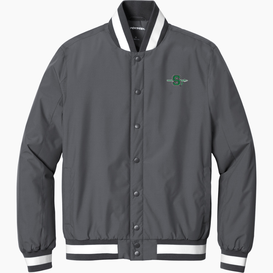 SMITHVILLE R-2 HIGH SCHOOL WARRIORS <span class="pdp-name-mascot">SMITHVILLE WARRIORS</span> Sport-Tek Men's Insulated Bomber Jacket