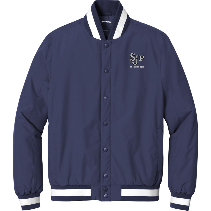 St. John's Prep Red Storm Sport-Tek Men's Insulated Bomber Jacket