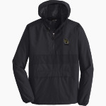 WATERBURY CAREER ACADEMY Spartans <span class="pdp-name-mascot">Waterbury Spartans</span> Sport-Tek Men's PosiCharge Zipped Pocket Anorak Front Thumbnail