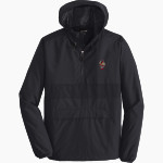 Otterbein University Cardinals Sport-Tek Men's PosiCharge Zipped Pocket Anorak Front Thumbnail