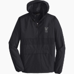 TIMBERLAKE HIGH SCHOOL TIGERS Sport-Tek Men's PosiCharge Zipped Pocket Anorak Front Thumbnail