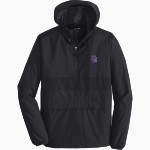 HYDRO-EAKLY HIGH SCHOOL BOBCATS Sport-Tek Men's PosiCharge Zipped Pocket Anorak Front Thumbnail