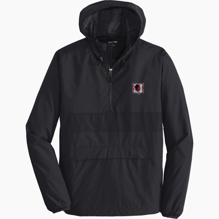 Merriwether Mustangs <span class="pdp-name-mascot">Merriwether Mustangs</span> Sport-Tek Men's PosiCharge Zipped Pocket Anorak