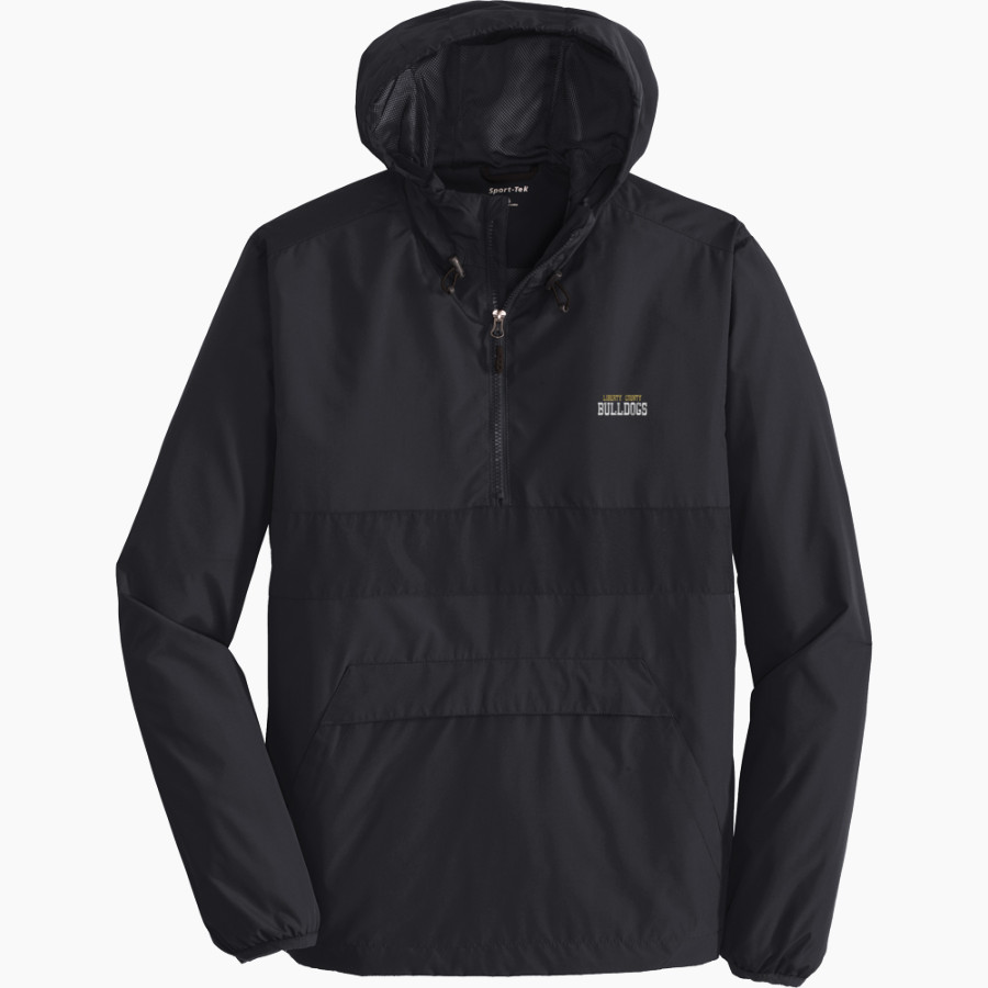 LIBERTY COUNTY HIGH SCHOOL BULLDOGS <span class="pdp-name-mascot">LIBERTY COUNTY BULLDOGS</span> Sport-Tek Men's PosiCharge Zipped Pocket Anorak