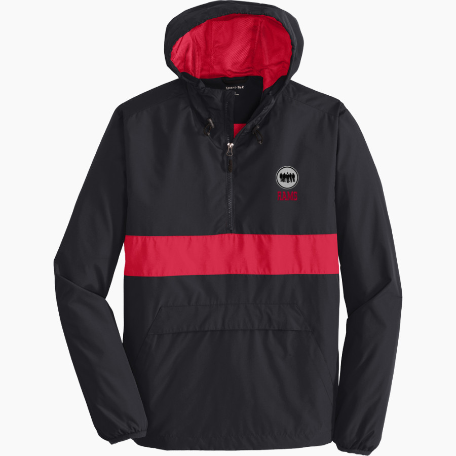 Lake Mary Rams <span class="pdp-name-mascot">Lake Mary Rams</span> Sport-Tek Men's PosiCharge Zipped Pocket Anorak