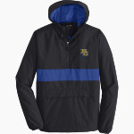 BRIAR CLIFF Chargers Sport-Tek Men's PosiCharge Zipped Pocket Anorak Front Thumbnail