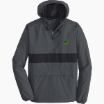 Unquowa Gators Sport-Tek Men's PosiCharge Zipped Pocket Anorak Front Thumbnail