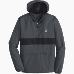 Bemidji State Athletics Sport-Tek Men's PosiCharge Zipped Pocket Anorak Front Thumbnail
