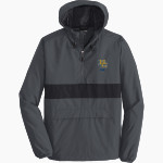 BRIAR CLIFF Chargers Sport-Tek Men's PosiCharge Zipped Pocket Anorak Front Thumbnail