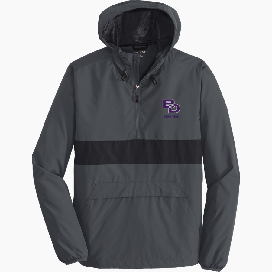 Ben Davis Giants Sport-Tek Men's PosiCharge Zipped Pocket Anorak