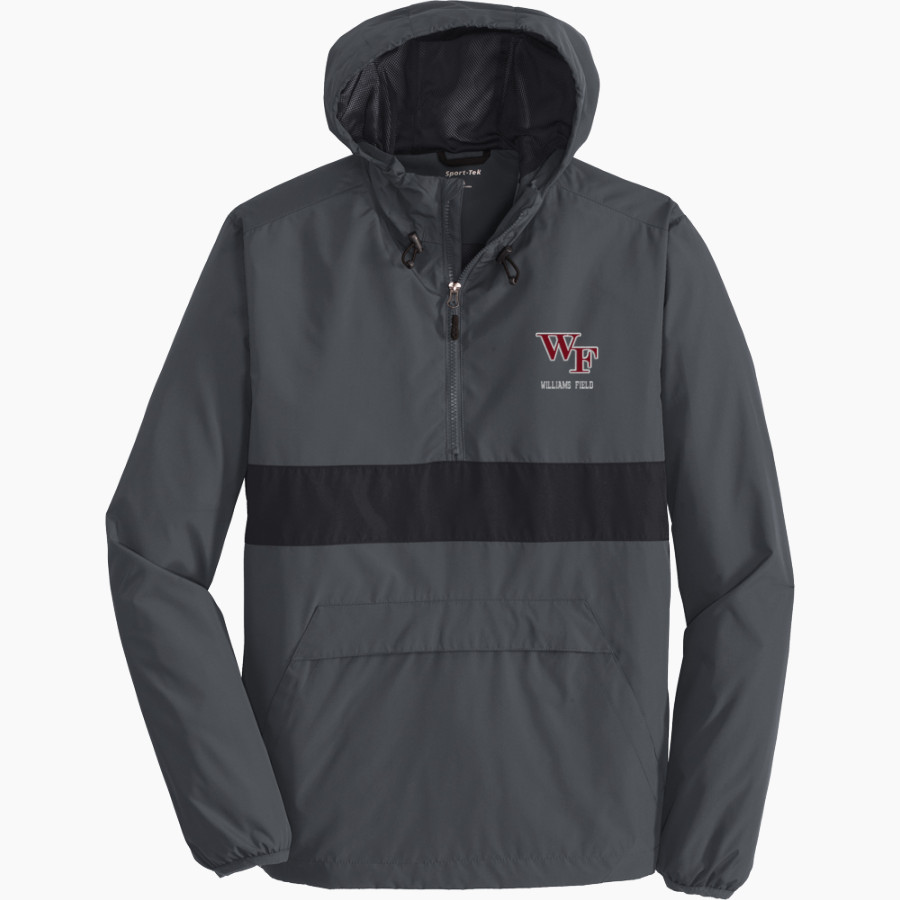 Williams Field Black Hawks <span class="pdp-name-mascot">Williams Field Black Hawks</span> Sport-Tek Men's PosiCharge Zipped Pocket Anorak