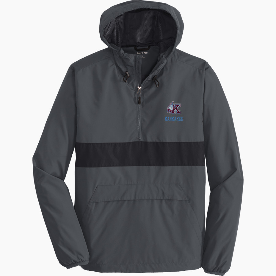 Kankakee Kays <span class="pdp-name-mascot">Kankakee High School Kays</span> Sport-Tek Men's PosiCharge Zipped Pocket Anorak