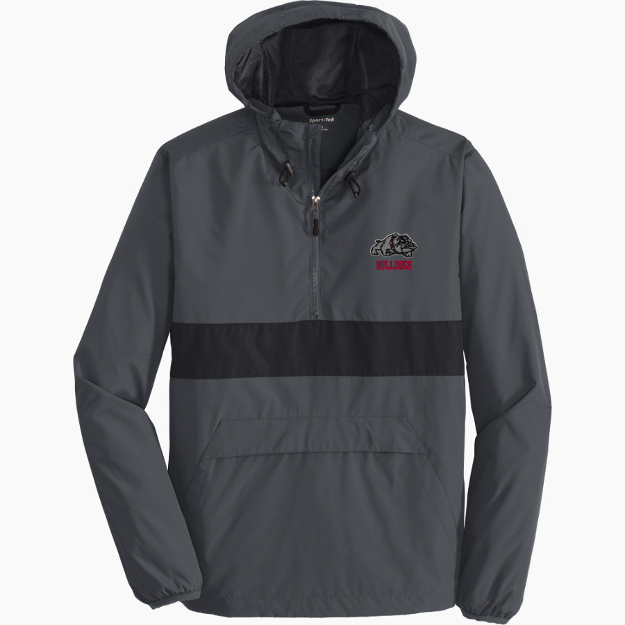 Boscobel Bulldogs <span class="pdp-name-mascot">Boscobel Bulldogs</span> Sport-Tek Men's PosiCharge Zipped Pocket Anorak