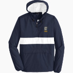 Coker Cobras <span class="pdp-name-mascot">Coker Cobras</span> Sport-Tek Men's PosiCharge Zipped Pocket Anorak Front Thumbnail