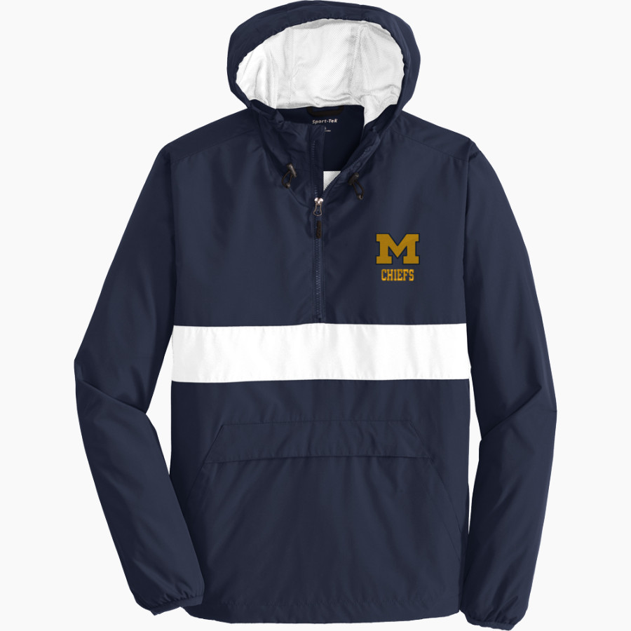 Massapequa Chiefs Sport-Tek Men's PosiCharge Zipped Pocket Anorak