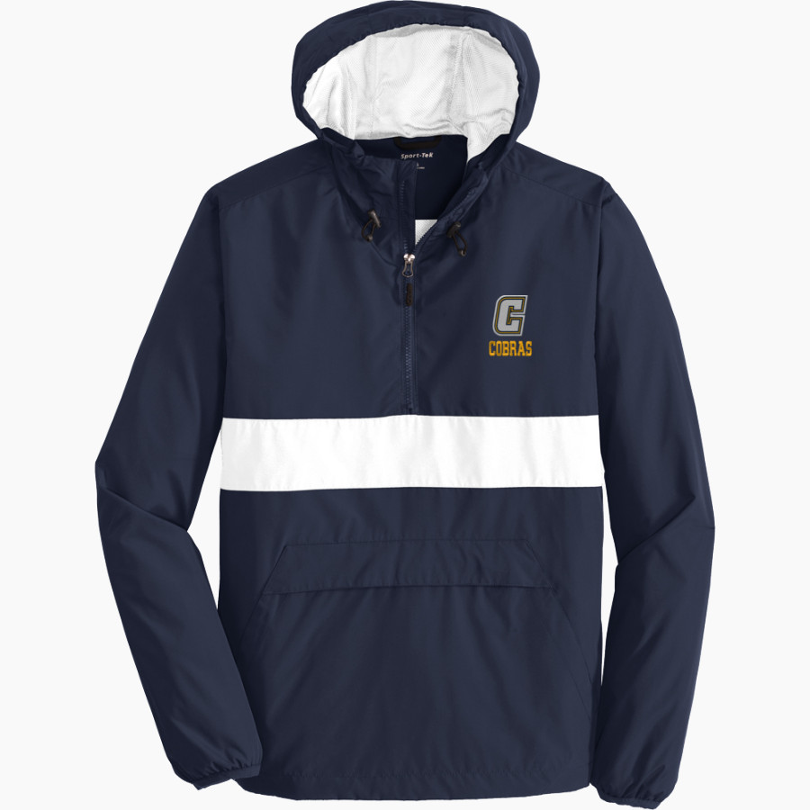 Coker Cobras <span class="pdp-name-mascot">Coker Cobras</span> Sport-Tek Men's PosiCharge Zipped Pocket Anorak