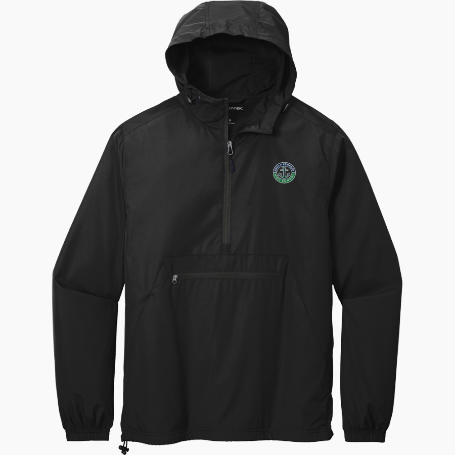 JOHN F KENNEDY HIGH SCHOOL COMMANDERS <span class="pdp-name-mascot">JOHN F KENNEDY COMMANDERS</span> Sport-Tek Men's Packable Anorak