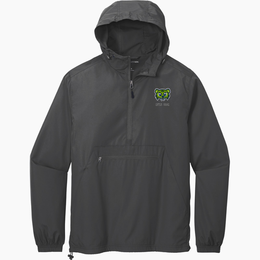 Summit Sabrecats <span class="pdp-name-mascot">Summit School Sabrecats</span> Sport-Tek Men's Packable Anorak
