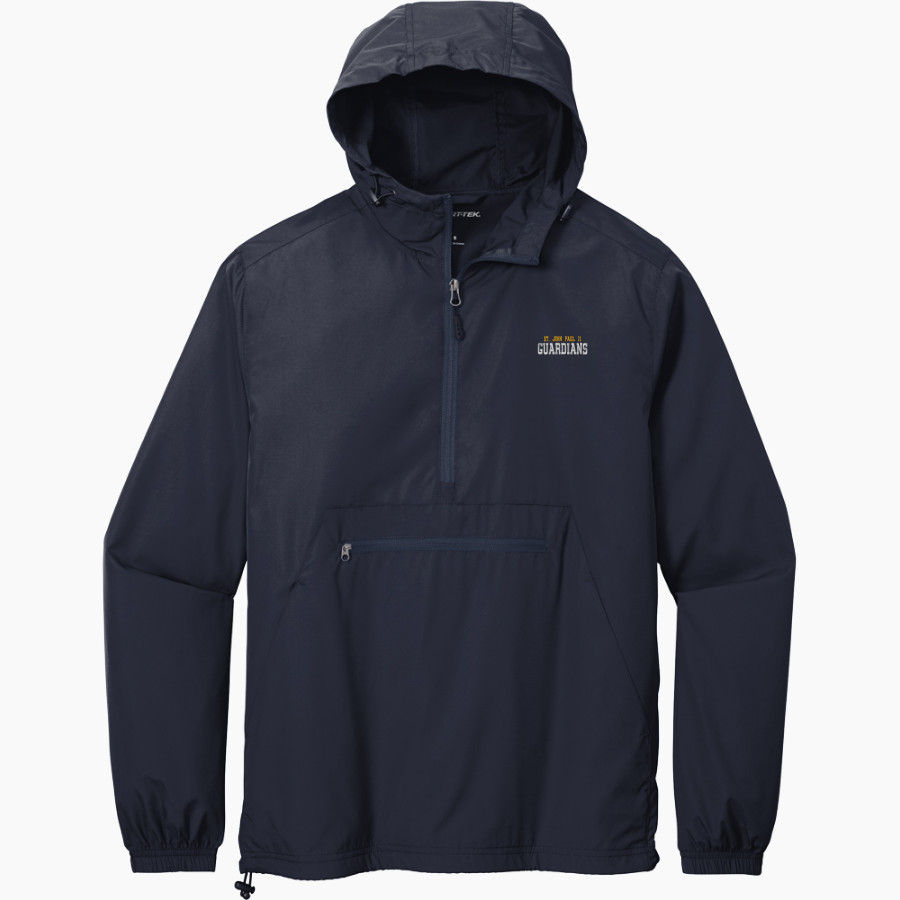 St. JOHN PAUL II CATHOLIC GUARDIANS ONLINE STORE <span class="pdp-name-mascot">JOHN PAUL II GUARDIANS</span> Sport-Tek Men's Packable Anorak