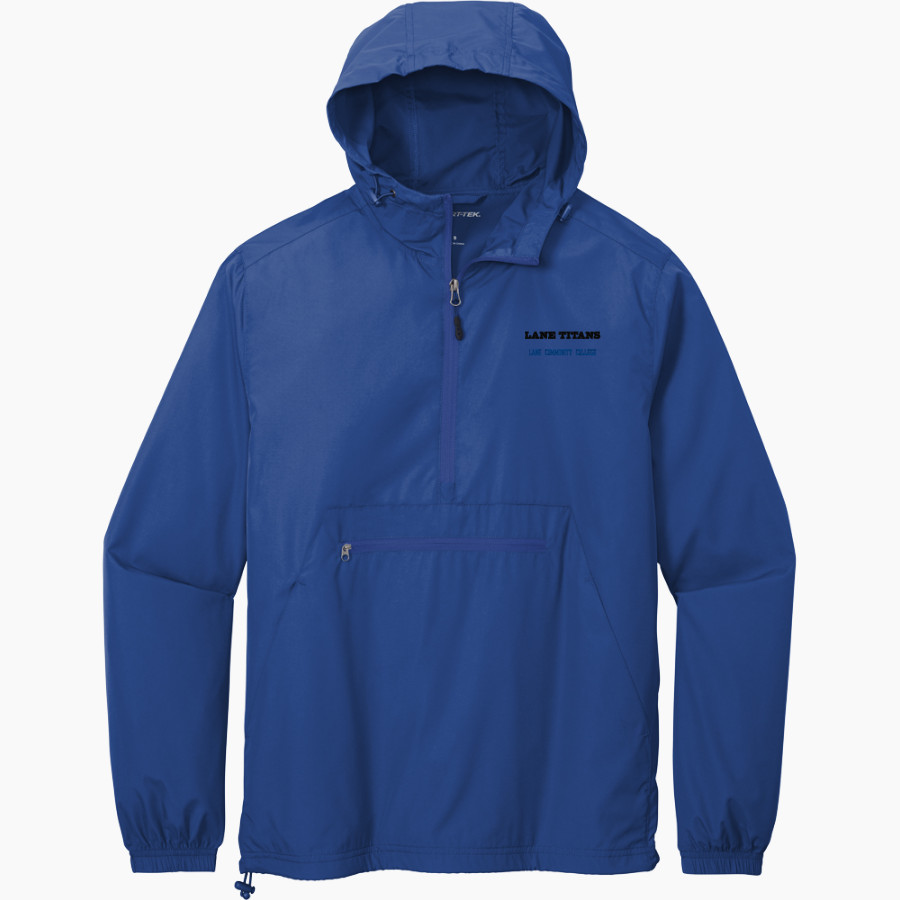 Lane Community College Titans <span class="pdp-name-mascot">Lane Community College Titans</span> Sport-Tek Men's Packable Anorak