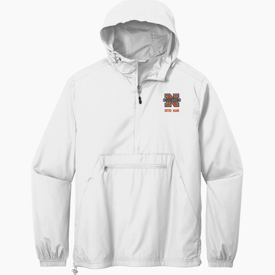 Northampton Konkrete Kids <span class="pdp-name-mascot">Northampton Area Middle School Konkrete Kids</span> Sport-Tek Men's Packable Anorak
