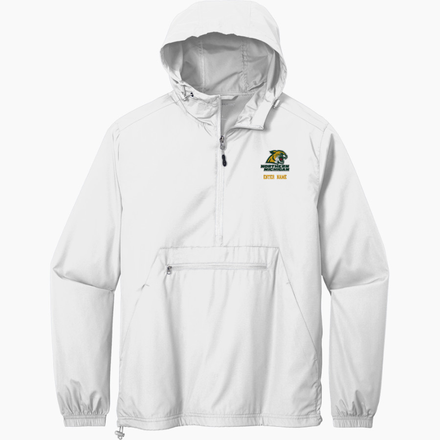 Northern Michigan Wildcats <span class="pdp-name-mascot">Northern Michigan Wildcats</span> Sport-Tek Men's Packable Anorak