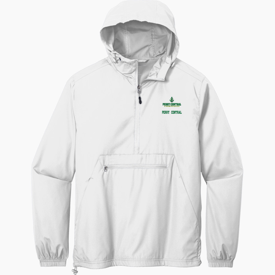 PERRY CENTRAL HIGH SCHOOL COMMODORES Sport-Tek Men's Packable Anorak