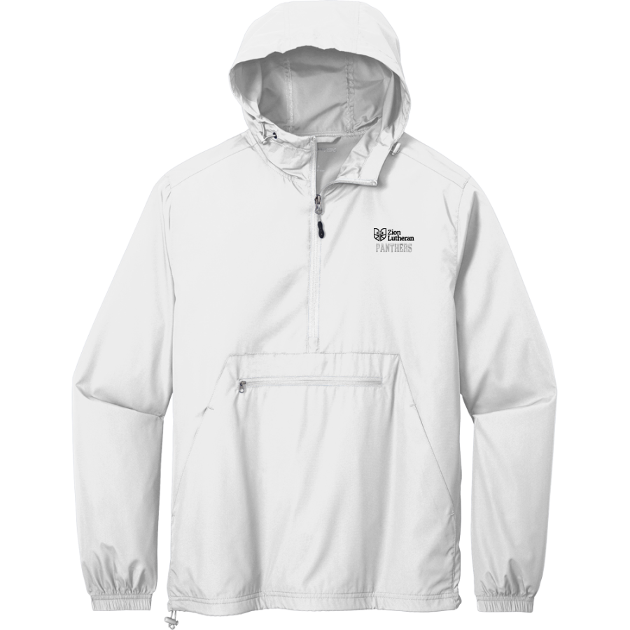 Zion Lutheran School Panthers <span class="pdp-name-mascot">Zion Lutheran School Panthers</span> Sport-Tek Men's Packable Anorak