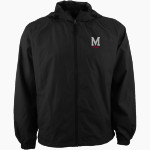 Montrose Mavericks Sport-Tek Men's Hooded Raglan Jacket Front Thumbnail