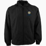 Mountain View Academy Mustangs <span class="pdp-name-mascot">Mountain View Academy Mustangs</span> Sport-Tek Men's Hooded Raglan Jacket Front Thumbnail