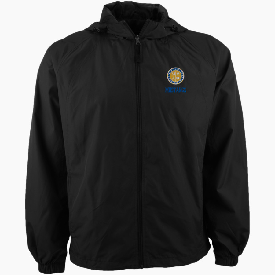 Mountain View Academy Mustangs <span class="pdp-name-mascot">Mountain View Academy Mustangs</span> Sport-Tek Men's Hooded Raglan Jacket