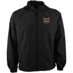 MOHAWK HIGH SCHOOL Mustangs <span class="pdp-name-mascot">MOHAWK Mustangs</span> Sport-Tek Men's Hooded Raglan Jacket Front Thumbnail