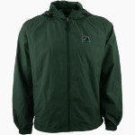 Woods Charter Wolves Sport-Tek Men's Hooded Raglan Jacket Front Thumbnail