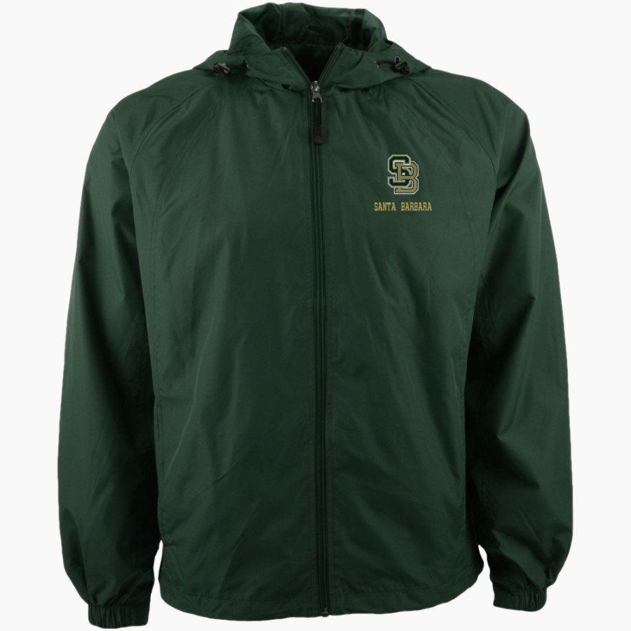 SANTA BARBARA HIGH SCHOOL DONS <span class="pdp-name-mascot">SANTA BARBARA DONS</span> Sport-Tek Men's Hooded Raglan Jacket
