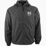 Marietta Blue Devils <span class="pdp-name-mascot">Marietta Blue Devils</span> Sport-Tek Men's Hooded Raglan Jacket Front Thumbnail
