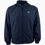 Connecticut College Camels <span class="pdp-name-mascot">Connecticut College Camels</span> Sport-Tek Men's Hooded Raglan Jacket Front Thumbnail