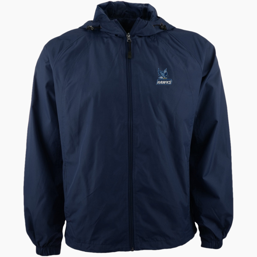 Roger Williams University Hawks <span class="pdp-name-mascot">RWU Hawks</span> Sport-Tek Men's Hooded Raglan Jacket
