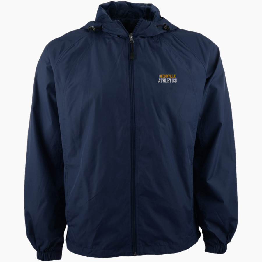 HUDSONVILLE HIGH SCHOOL EAGLES <span class="pdp-name-mascot">HUDSONVILLE EAGLES</span> Sport-Tek Men's Hooded Raglan Jacket