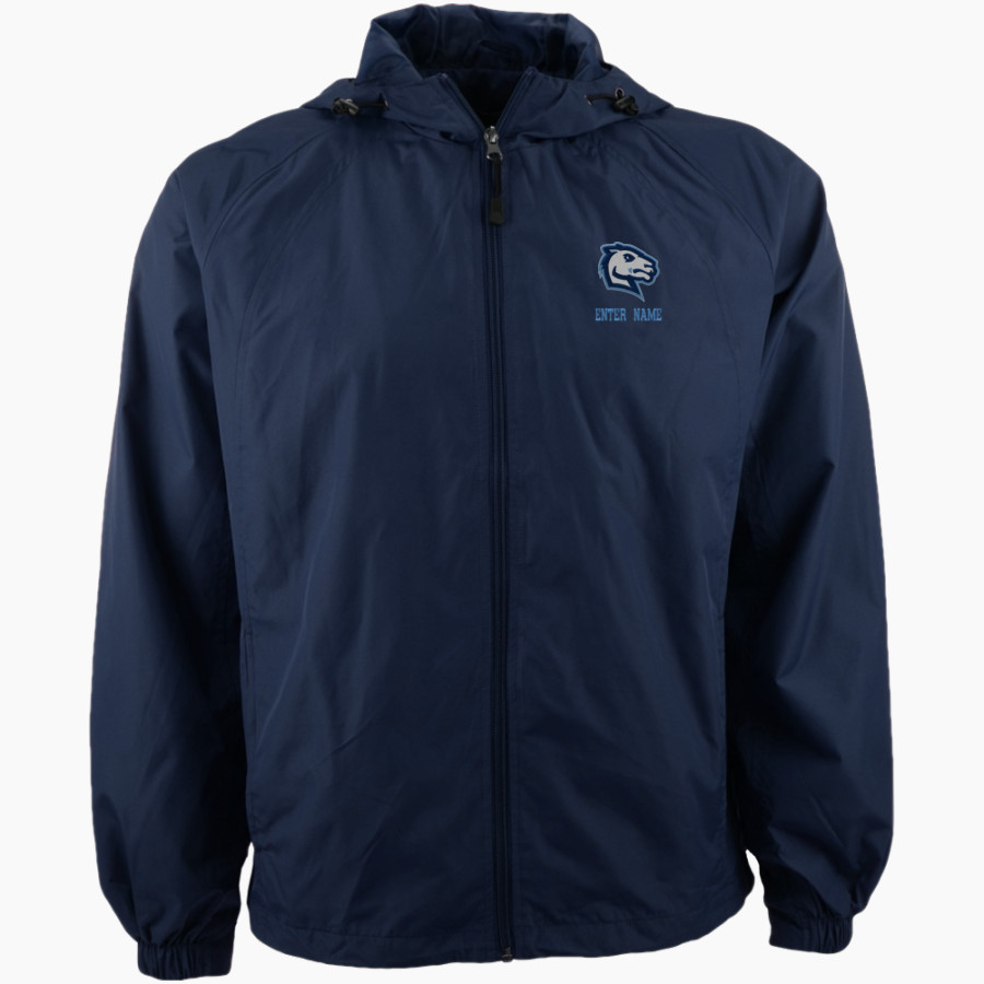 Connecticut College Camels <span class="pdp-name-mascot">Connecticut College Camels</span> Sport-Tek Men's Hooded Raglan Jacket