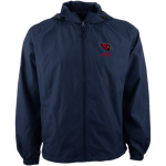 PLAINFIELD HIGH SCHOOL CARDINALS <span class="pdp-name-mascot">PLAINFIELD CARDINALS</span> Sport-Tek Men's Hooded Raglan Jacket Front Thumbnail
