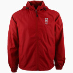 PACT Charter School Official Online Store <span class="pdp-name-mascot">Pact Charter Panthers</span> Sport-Tek Men's Hooded Raglan Jacket Front Thumbnail